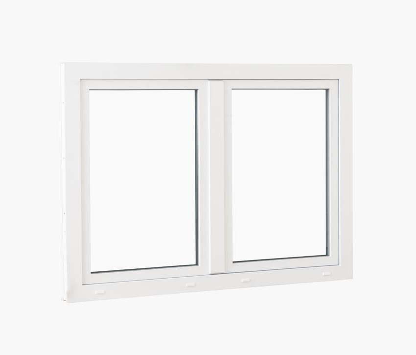 Draai+draaikiepraam pvc Deceuninck Elegant Infinity wit/wit L MW
