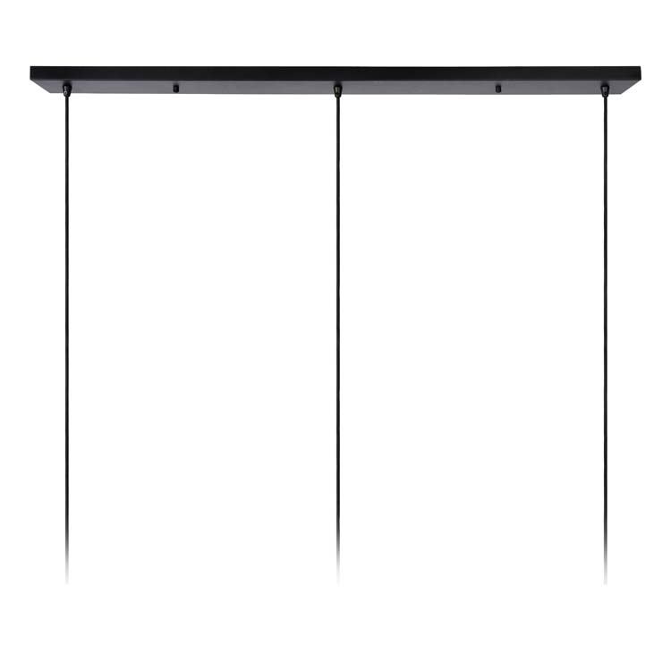 Lucide WOLFRAM - Suspension - 3xE27 - Or Mat / Laiton