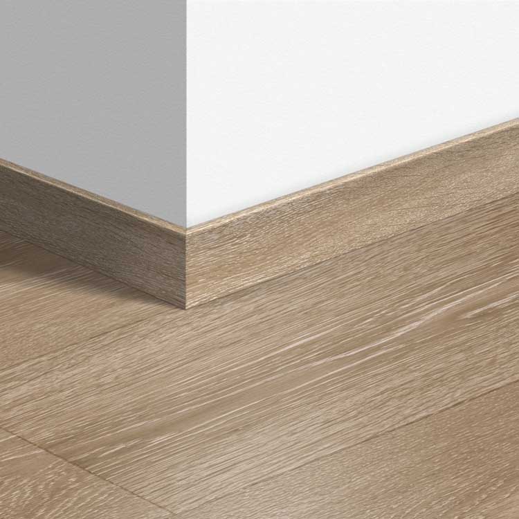 Standaardplint Quick-Step 58 x 12 x 2400 mm Vallei eik lichtbruin