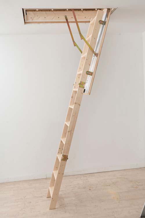 Escalier escamontable Soral en pin 140x70cm