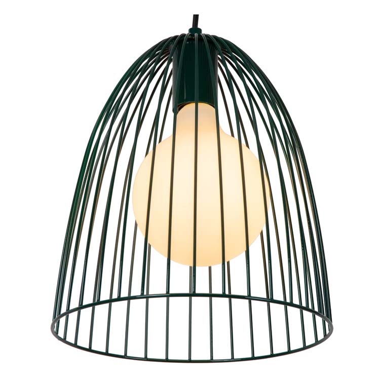 Lucide MACARONS - Suspension - Ø 24,5 cm - 1xE27 - Vert