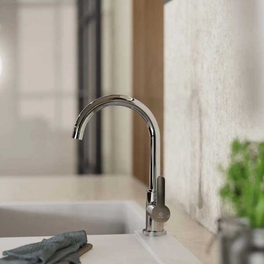 Robinet de cuisine Wasserwerk WK 5 chrome