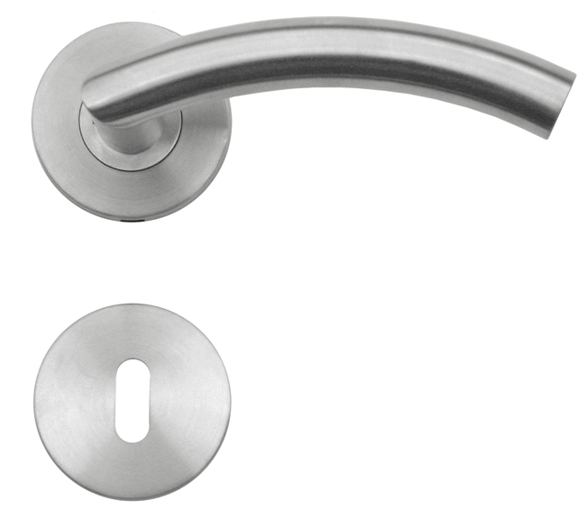 Deurklink pro inox Bellagio 14cm