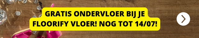 Gratis ondervloer actie Floorify