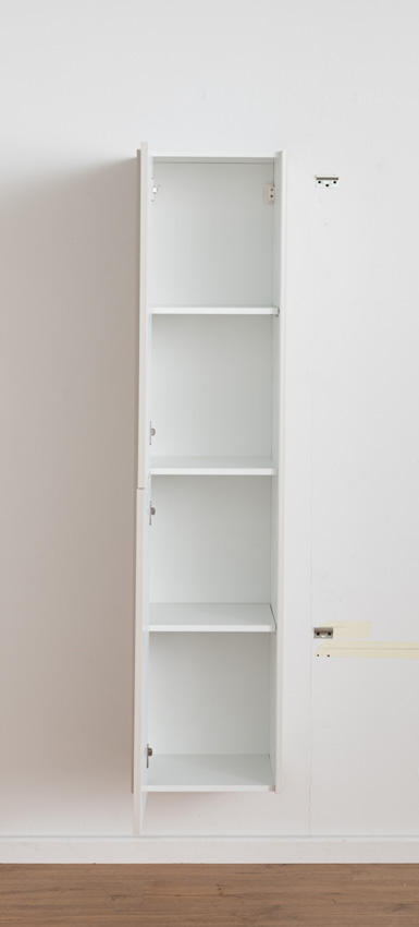 Kolomkast Billie beige hangend 170x40x35cm
