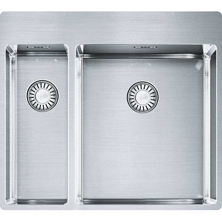 Spoelbak Franke Box inox 1,5 bak 57x51cm