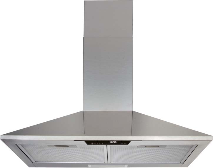 Cuisine Premium 5B aspect bois 300cm - pré-montée - avec appareils - plaque de cuisson vitrocéramique et hotte murale en inox