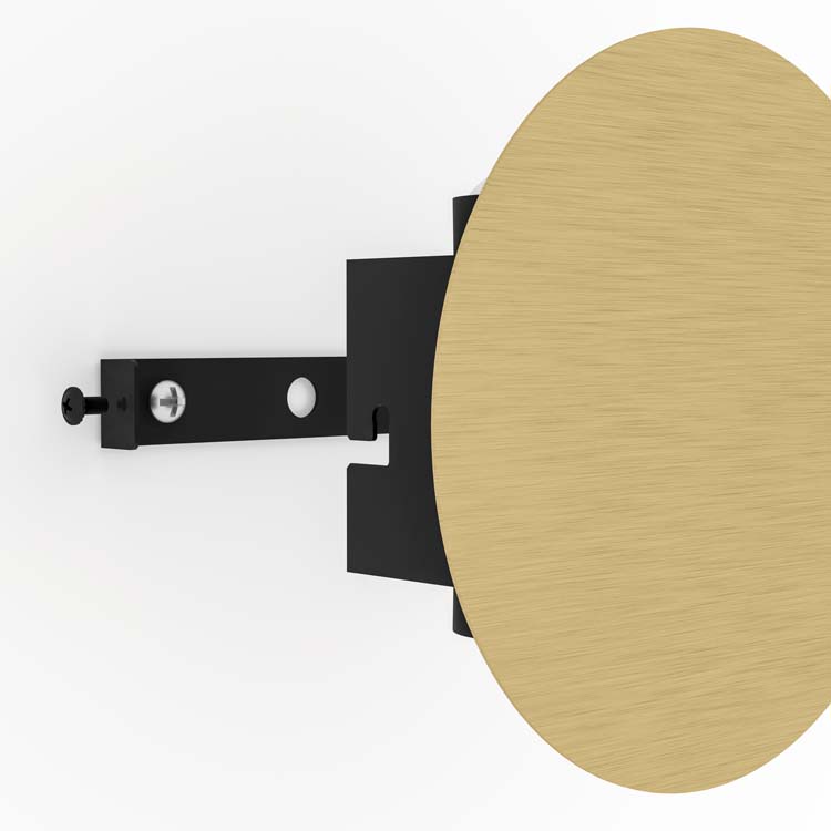 Applique murale - dorée - Ø15,5cm - LED - 1x4W - 3000K