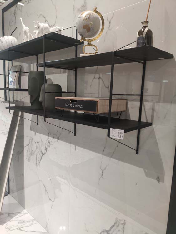 Vloertegel Marmi di Lucca glanzend rt 60 x 120 cm