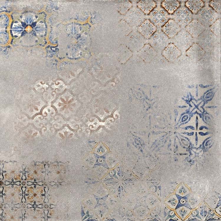 Vloer- en wandtegel Matrix patroontegel multicolor 60x60cm