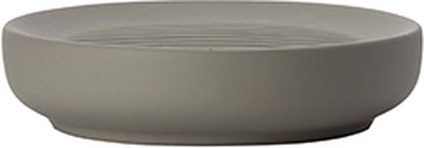 Porte-savon Ume en céramique taupe