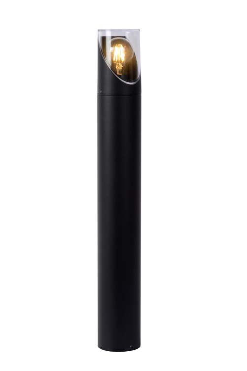 Lampe de socle extérieur noir Ø9 1xE27 15W IP65