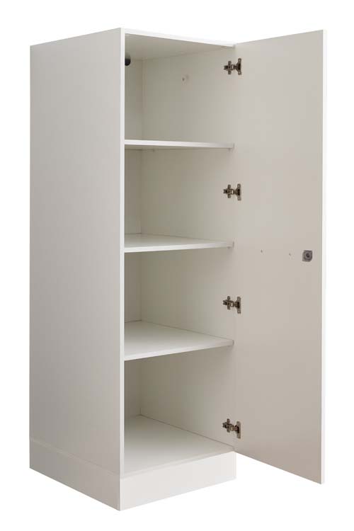 Meuble pour buanderie Decowash armoire de rangement blanc 50x67,5x162cm