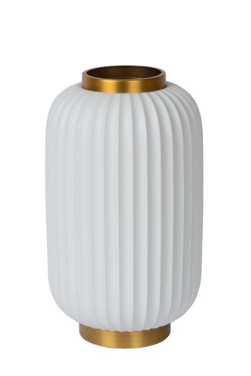 Lucide GOSSE - Lampe de table - Ø 19,7 cm - 1xE14 - Blanc
