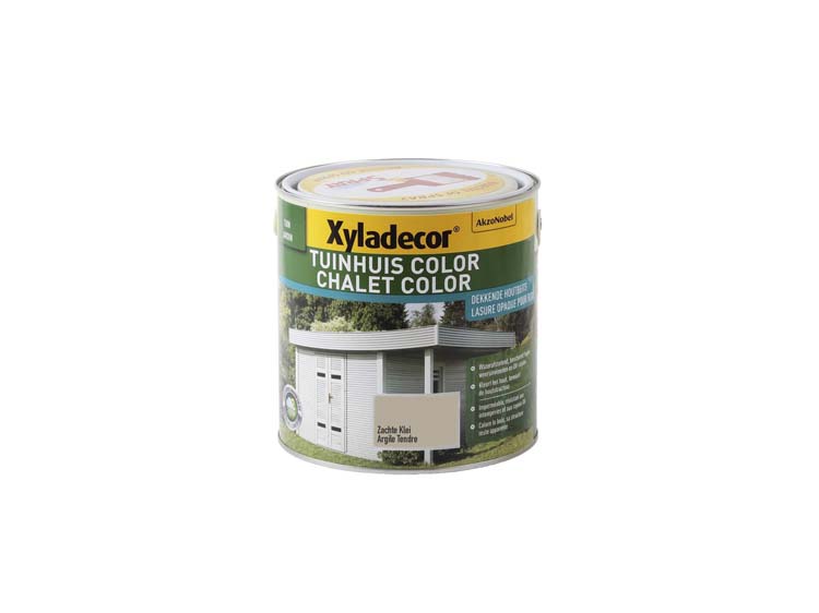 Xyladecor Color lasure bois chalet 2,5l argile tendre