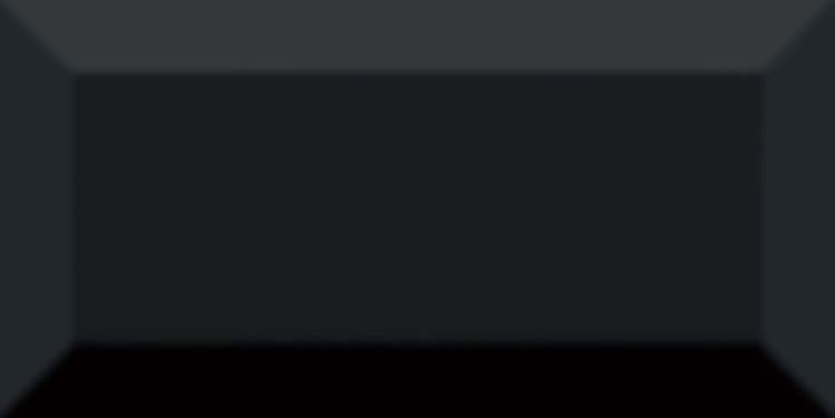 Échantillon carrelage mural Metro brillant noir