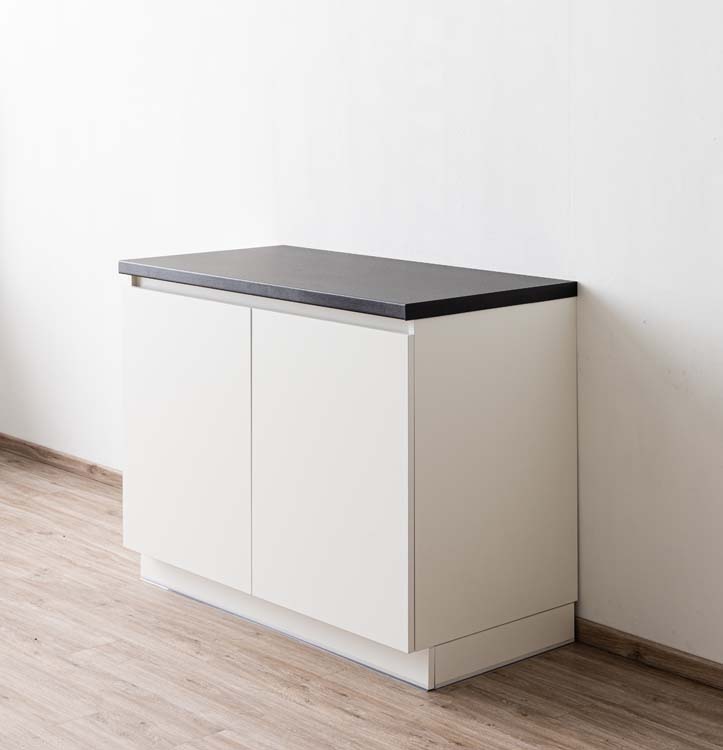 Keukenkast Plenti onderkast wit 120x78cm