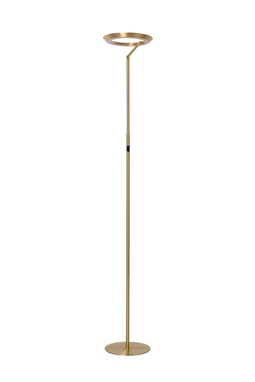 Vloerlamp - Ø 28 cm - Dimbaar - 21W - 2700K - goud / Messing