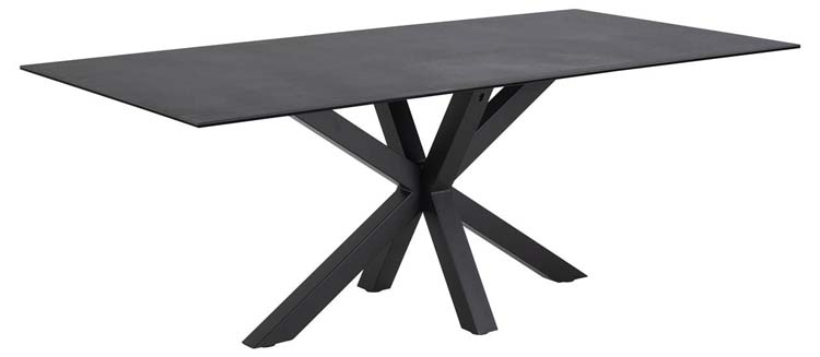 Table de salle à manger Volcano noir
