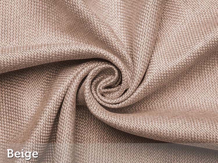 Overgordijn verduisterend geweven haak beige 1500x2500mm