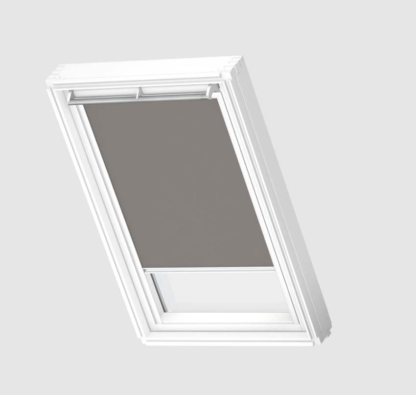 Store enrouleur Velux occultant à commande manuelle gris MK08 0705SWL