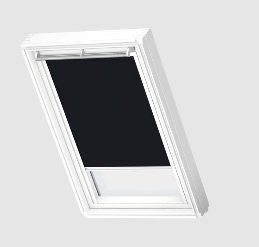 Store enrouleur Velux occultant à commande manuelle noir MK04 3009SWL