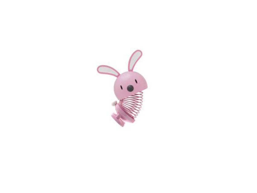 Hoptimist konijn roze
