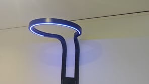 Doucheset Vicky thermostatisch met LED zwart