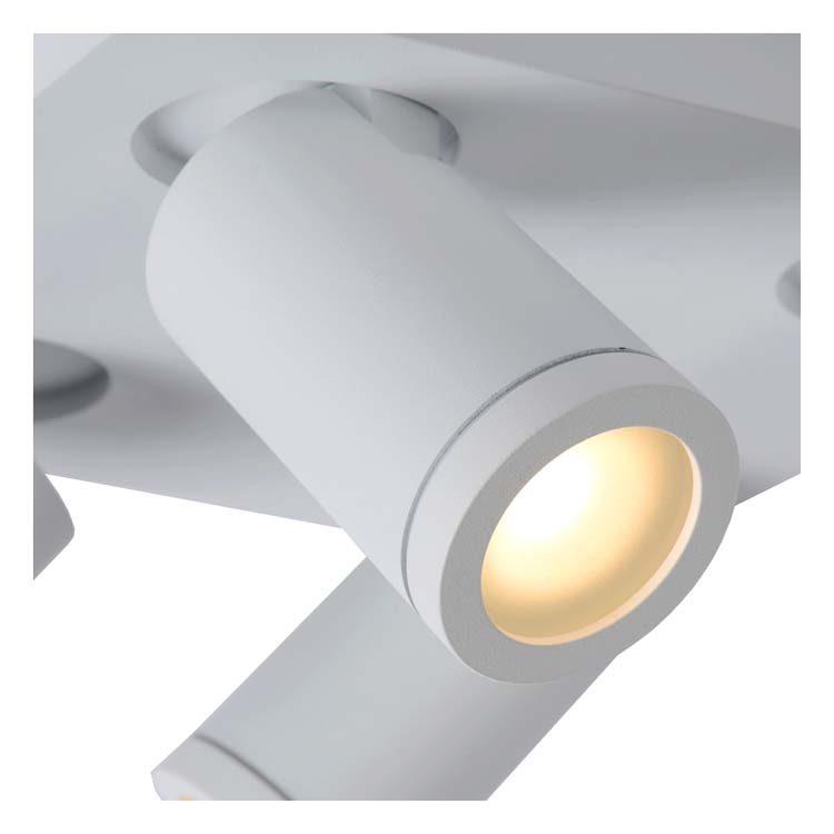 TAYLOR Spot Plafond 4x GU10/5W IP44 DTW  Blanc