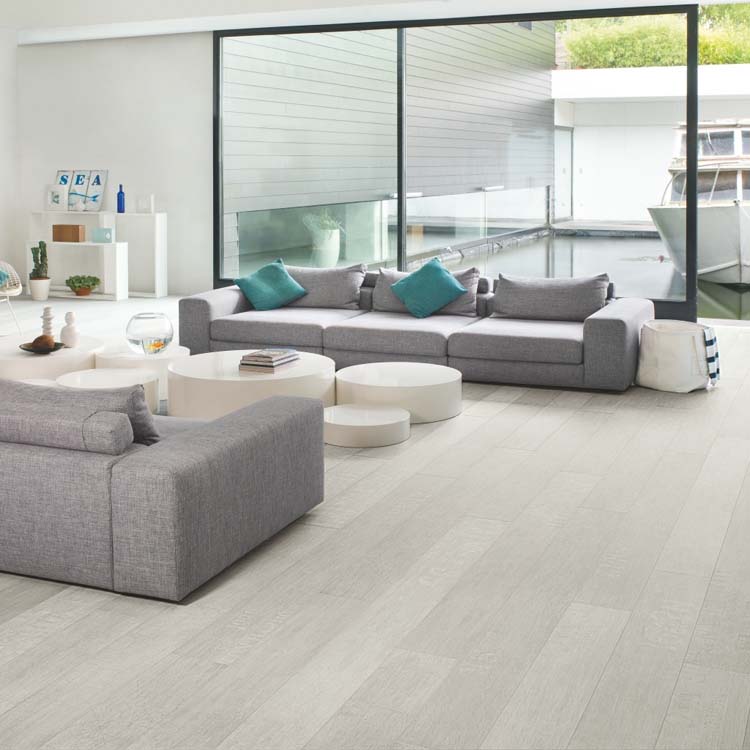 Sol stratifié Quick-step Largo 9,5mm - Chêne du Pacifique