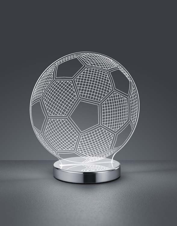 Lampe de table football 600 lumes 7W h 22 cm