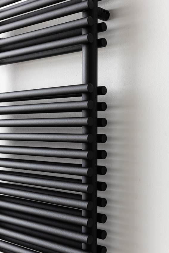 Radiateur electrique Doby 140x50cm double noir 1169W