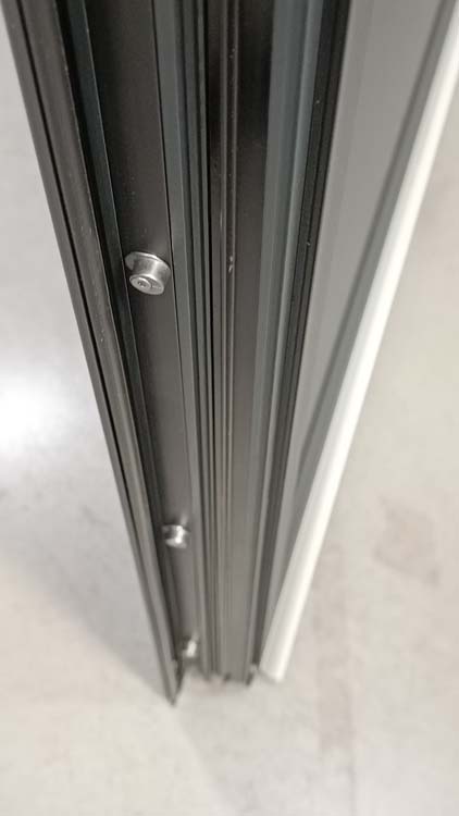 Buitendeur alu Aveiro antra R 960X2180 mm