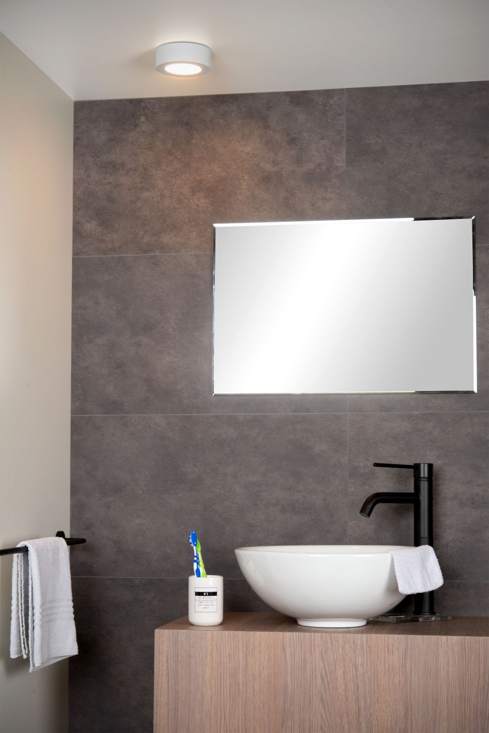 BRICE-LED Plafonnier Dimmable 8W Ø11.5cm IP44