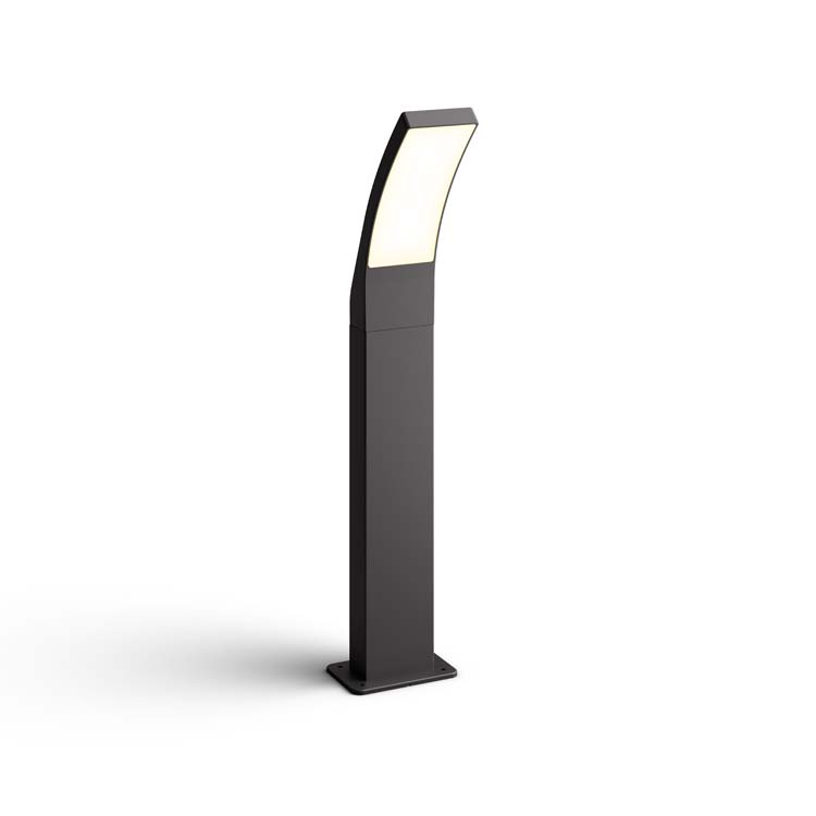 Lampe de socle Extérieur Anthracite 12W IP44