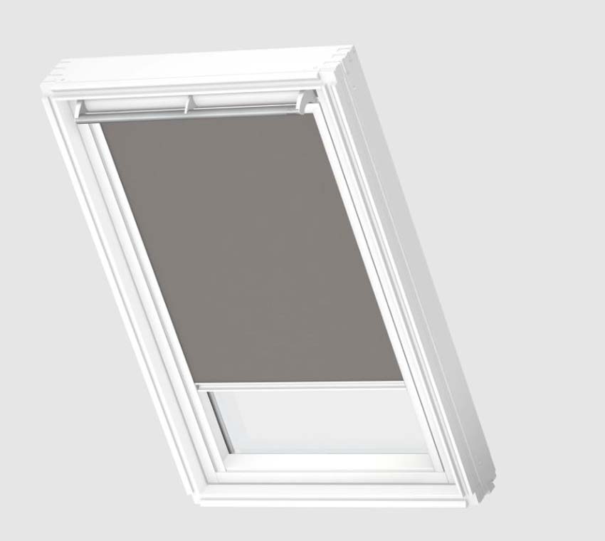 Store enrouleur Velux occultant à commande manuelle gris CK02 0705SWL