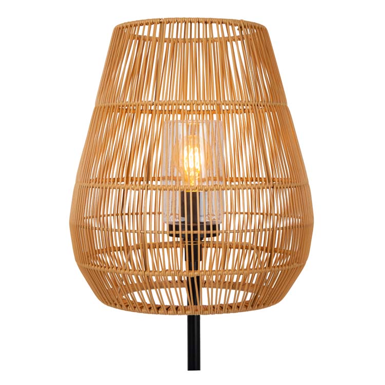 Lampadaire - naturel - Ø35cm - E27 - 40W - IP44