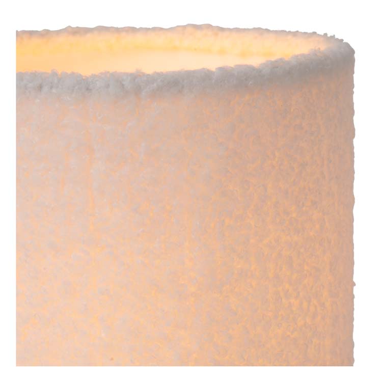 WOOLLY - Tafellamp - Ø 16 cm - 1xE14 - Beige
