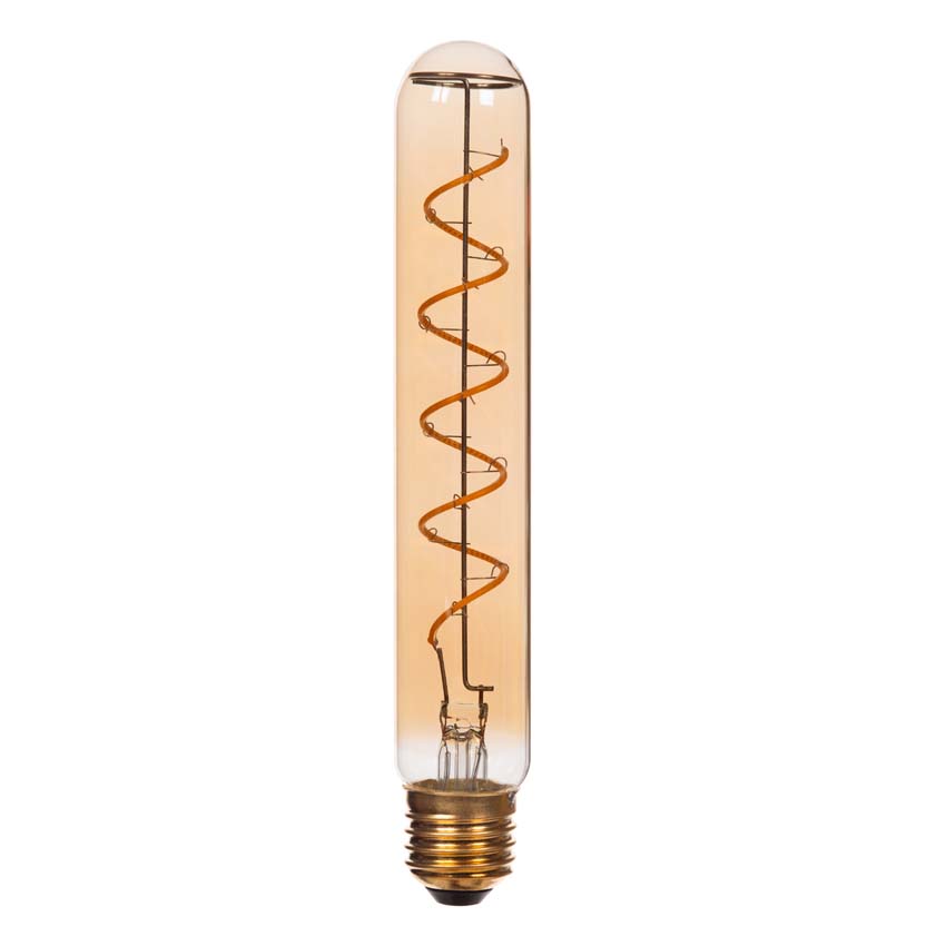 Lucide T32 - Ampoule filament - H20cm - LED 3 niveaux dimmable (Mémoire) - E27 - 1x4,9W 2200K - Ambré