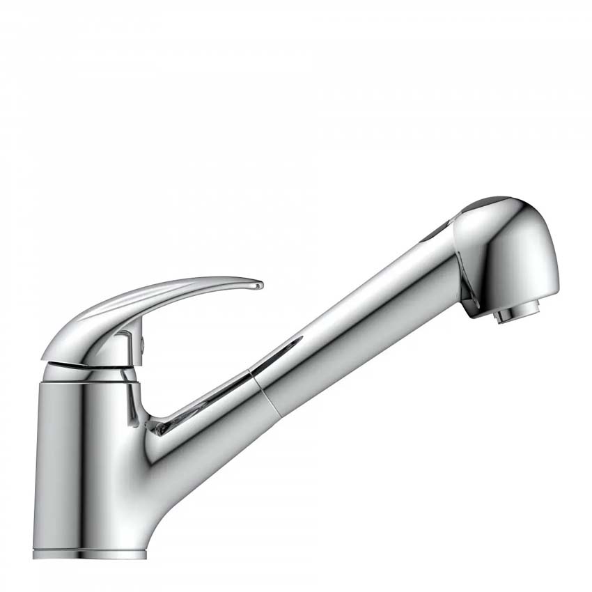 Robinet de cuisine Aiko chrome avec bec extractible