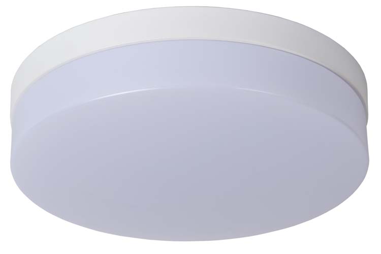 Plafondlamp badkamer - wit - Ø28cm - LED - 18W - 2700K - IP44