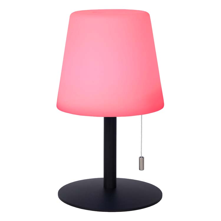 Lampe de table extérieure - anthracite - Ø15,5cm - dimmable - LED - 1,8W - 3000K - IP54 - RGB