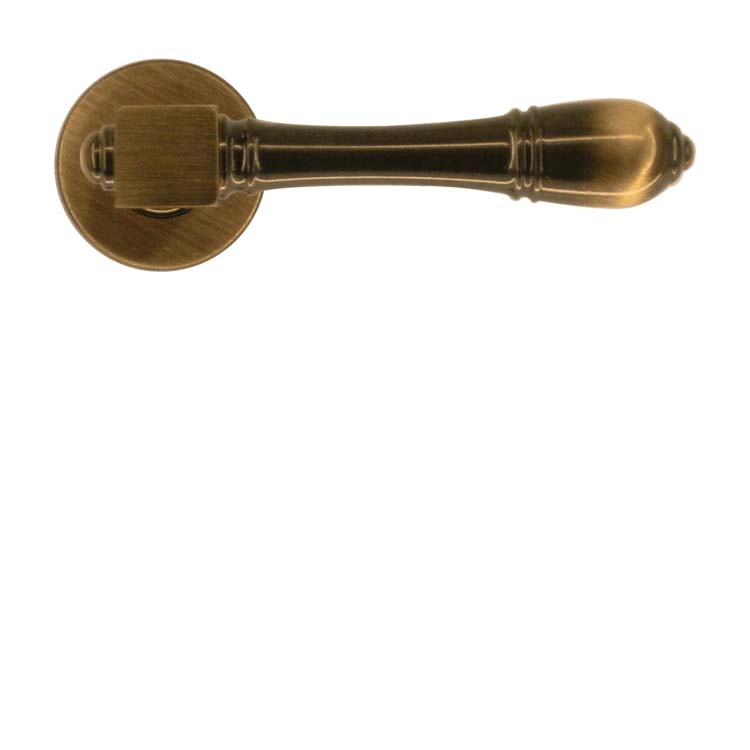 Poignée de porte luciana bronze sans rosace