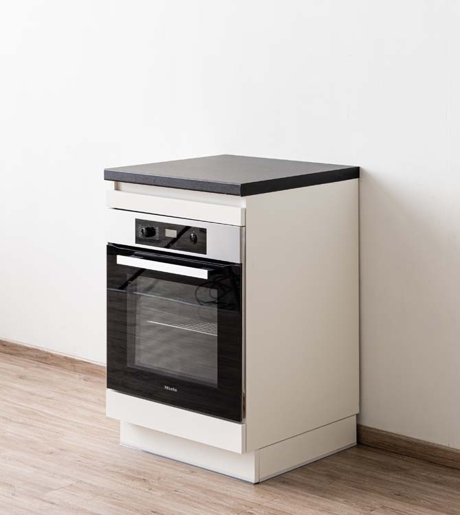 Keukenkast Plenti onderkast voor oven wit