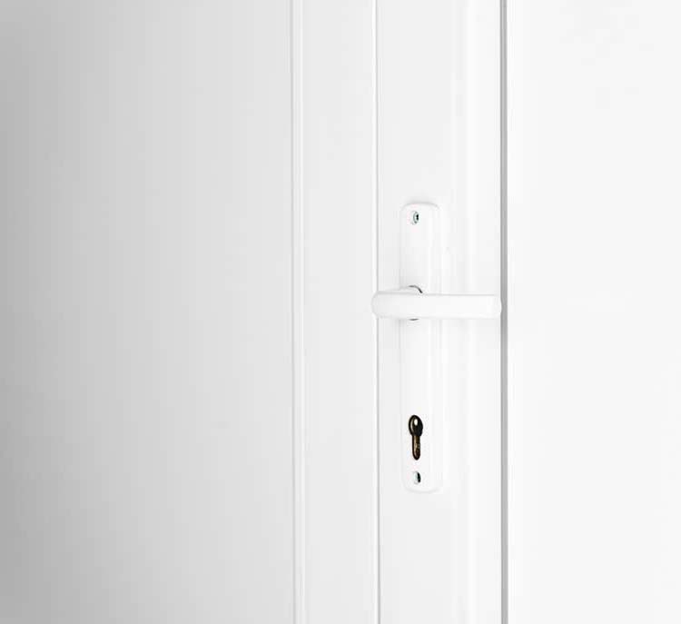 Porte ext. PVC panneaux plein anthracite 1800x2100mm D