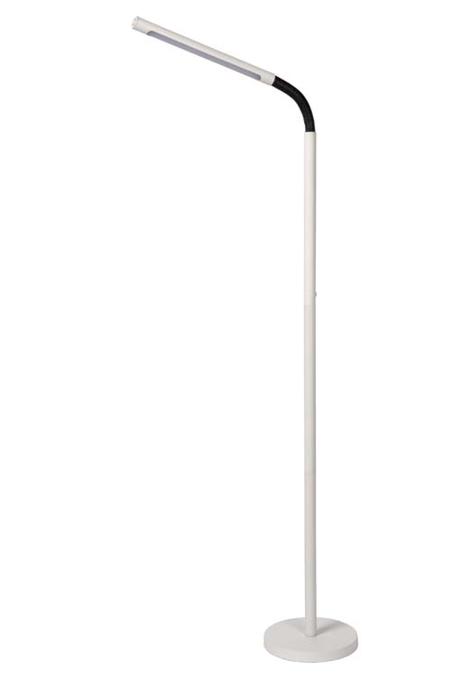Lampadaire / lampe de lecture - LED Dim. - 3 StepDim - Blanc  119 cm