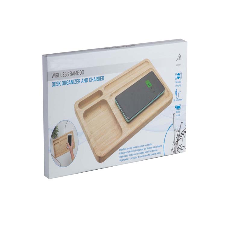 Organisateur rechargeable bambou