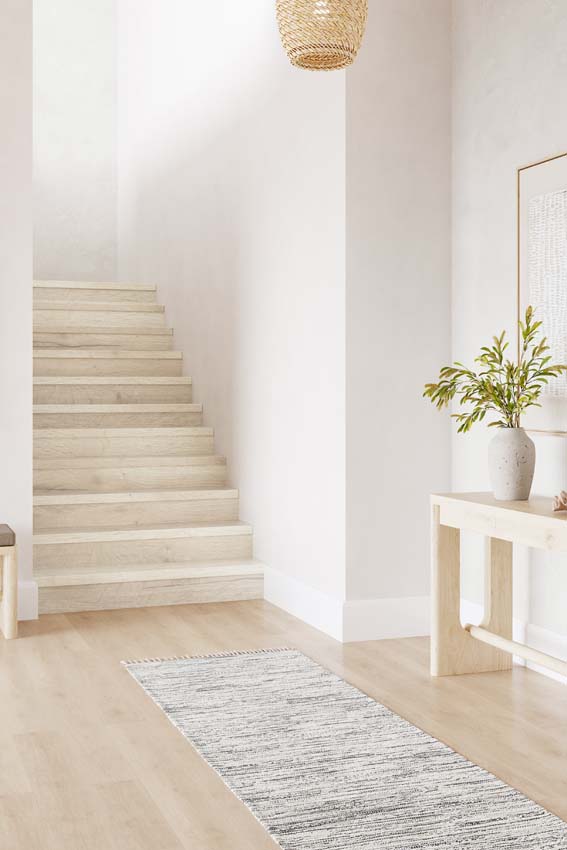 Dubbele traptrede Maestro Nevada oak 130x61x5,6cm