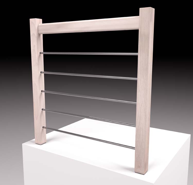 Borstwering beuk Freiburg 100cm