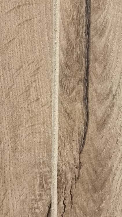 Bloc-porte âme tubulaire L 730mm rw oak planches 4500 verre mat201.5cm